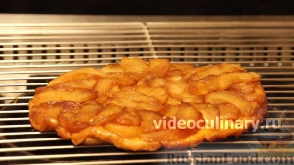 Французский яблочный тарт татен