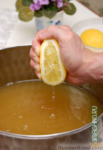 Варенье из одуванчиков с апельсинами и лимонным соком